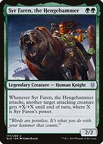 Syr Faren, Martelo do Círculo — Throne of Eldraine 177