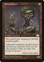 Golem de Aço — Weatherlight 157