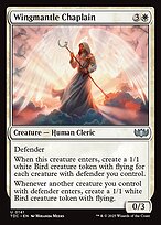 Capelão do Manto Alado — Tarkir: Dragonstorm Commander 141