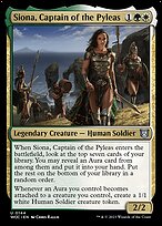 Siona, Capitã do Píleas — Wilds of Eldraine Commander 144