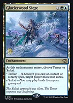 Glacierwood Siege — Tarkir: Dragonstorm Promos 189s
