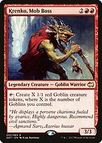 Krenko, Chefe da Turba — Duel Decks: Merfolk vs. Goblins 52
