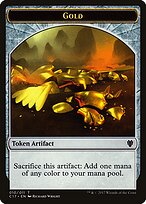 Gold — Commander 2017 Tokens 10