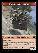 Prosperous Bandit — Bloomburrow Commander Tokens 23