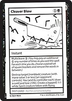 Cleaver Blow — Mystery Booster 2 542