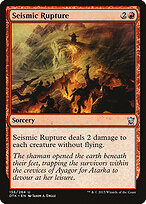 Ruptura Sísmica — Dragons of Tarkir 156