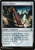 Arbaleste Pesado — The List A25-225