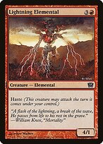 Elemental do Relâmpago — Ninth Edition 201★