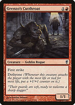 Grenzo's Cutthroat — Conspiracy 32