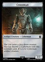 Cyberman — Doctor Who Tokens 24
