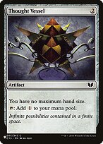 Receptáculo de Pensamentos — The List C15-55