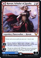 Rowan, Estudiosa das Centelhas // Will, Estudioso da Geada — Strixhaven: School of Mages Promos 156s