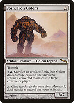 Bosh, Golem de Ferro — Mirrodin 147