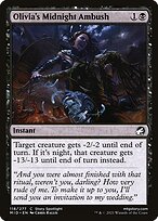 Emboscada à Meia-noite de Olívia — Innistrad: Midnight Hunt 118