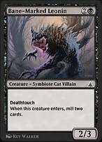 Bane-Marked Leonin — Through the Omenpaths 50