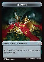 Treasure — Tarkir: Dragonstorm Tokens 16
