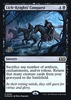 Conquista dos Cavaleiros Liches — Wilds of Eldraine Promos 96s