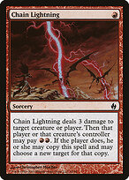 Relâmpago em Cadeia — Premium Deck Series: Fire and Lightning 16