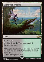 Regiões Agrestes de Llanowar — Tarkir: Dragonstorm Commander 376