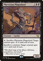 Senhor da Praga Phyrexiano — Commander 2015 131