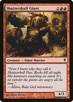 Gigante de Racha-Crânio — Zendikar 148