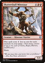 Minotauro de Quebra-crânio — Zendikar Rising 160