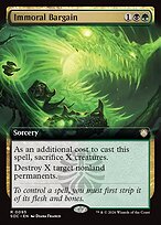 Immoral Bargain — Secrets of Strixhaven Commander 95