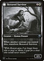 Sobrevivente Enlutada // Vingadora Intrépida — Innistrad: Double Feature 4