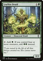 Druida Fóleo — New Capenna Commander 299