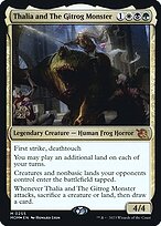 Thalia e O Monstro Gitrog — March of the Machine Promos 255s