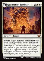 Restoration Seminar — Secrets of Strixhaven 30