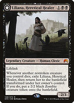 Liliana, Curandeira Herege // Liliana, Necromante Insolente — Magic Origins 106