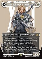 Dion, Bahamut's Dominant // Bahamut, Warden of Light — Final Fantasy 521