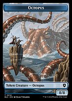 Octopus — Bloomburrow Commander Tokens 14