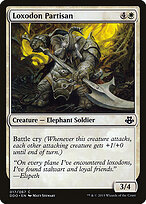Guerrilheiro Loxodonte — Duel Decks: Elspeth vs. Kiora 17