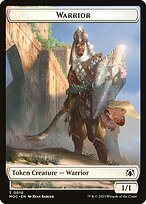 Warrior — March of the Machine Commander Tokens 10