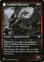 Contadora de Histórias de Lambholt // Assoladora de Lambholt — Innistrad: Double Feature 434