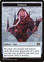 Jaya Ballard Emblem — Mythic Edition Tokens R4