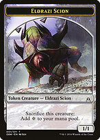 Eldrazi Scion — Oath of the Gatewatch Tokens 1
