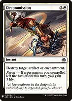 Descomissionar — The List AER-16