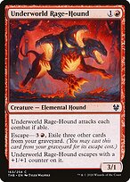 Sabujo Raivoso do Submundo — Theros Beyond Death 163