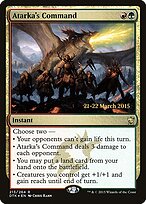 Comando de Atarka — Dragons of Tarkir Promos 213s