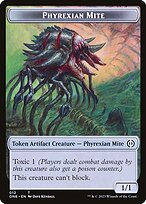 Phyrexian Mite — Phyrexia: All Will Be One Tokens 12