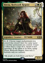 Yenna, Regente de Rubrodente — Wilds of Eldraine Promos 219p