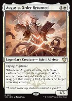Augusta, Order Returned — Secrets of Strixhaven Commander 11