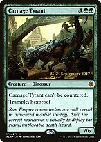 Tirano da Carnificina — Ixalan Promos 179s