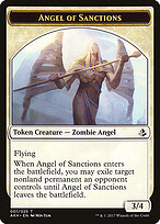 Angel of Sanctions — Amonkhet Tokens 1