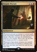 Perseguição Críptica — New Capenna Commander Promos 70p