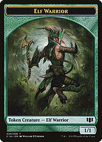 Elf Warrior — Commander 2014 Tokens 24