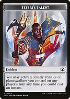 Teferi's Talent Emblem — March of the Machine Commander Tokens 44